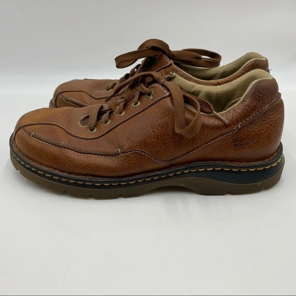 Dr. Martens 8B81 Oxford Brown Leather Lace Up Shoes Size 11